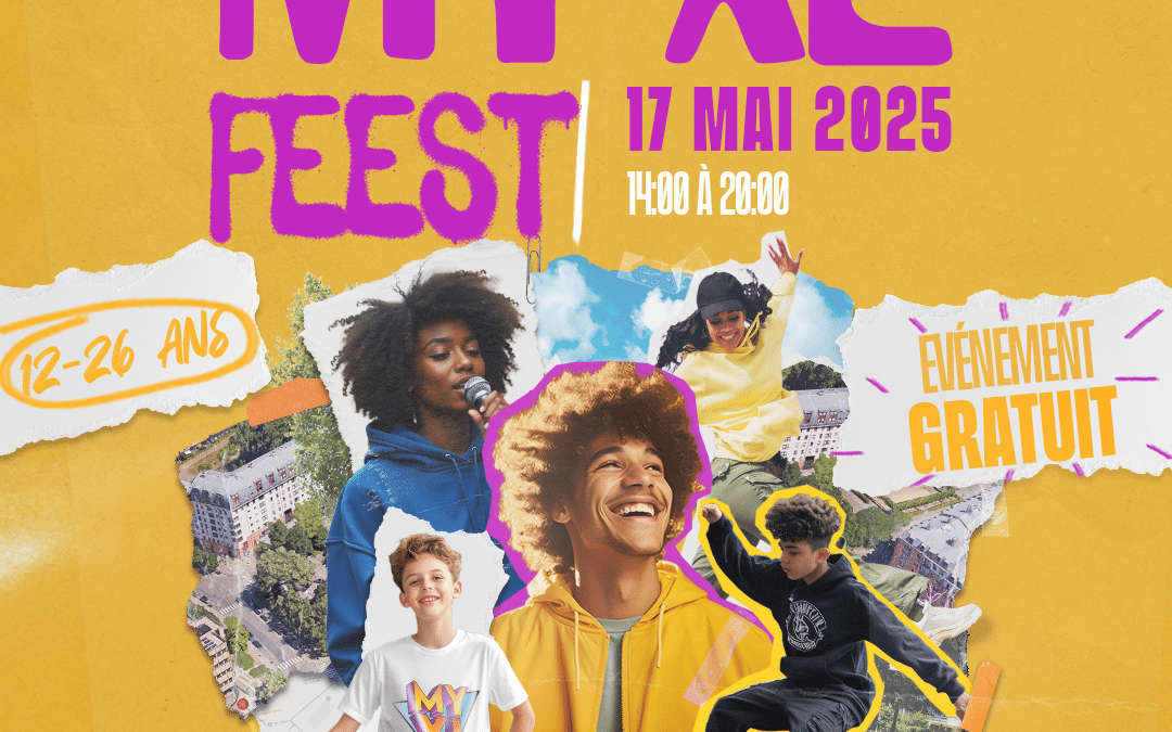 My XL Feest 2025 !  Fête dans le Quartier de l’Hôpital d’Ixelles